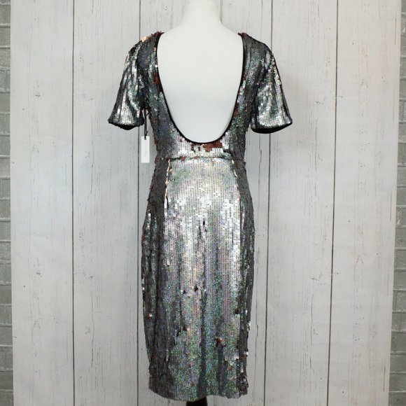Revolve Lovers + Friends Mermaid Sequin Sheath Dress S - Picture 9 of 11